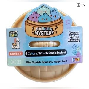 1 Mini Dumpling 🥟viral squishy✨AUTHENTIC ✨